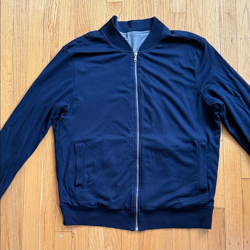 Reversible Banana Republic 100% Cotton Jersey Jacket